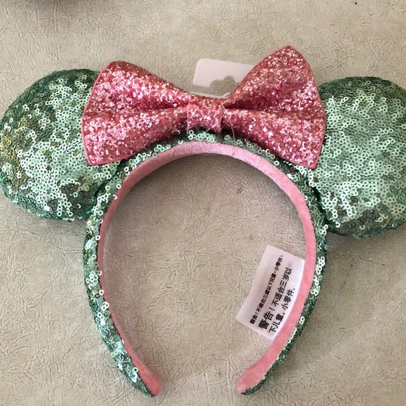 Disney Accessories - Disney sequined ears NWT